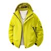 Winter New Outdoor Graphene Heated Jacket, Men's Cotton Jacket, Hooded Windproof Cotton Jacket, Fleece-lined Thickened Cold-resistant Jacket