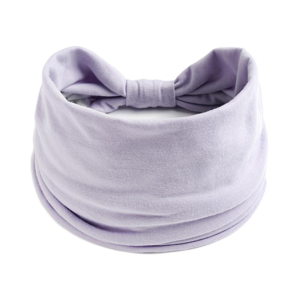 Wide Headbands for Women Stylish Head Wraps Boho Hairbands Sport Yoga Turban Cotton Non-Slip Bandana Hair Accessories