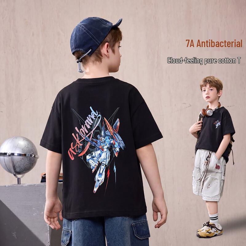 ASK JUNIOR Boys  7A Antibacterial Cotton Printed T-Shirt XL