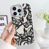 LZ5 Butterfly Black Gold Snake Soft Phone Case for Samsung S24 Ultra S23 Plus S21 FE A16 A54 A52 A06 Infinix Hot 40 Lens Protection Shockproof Cover