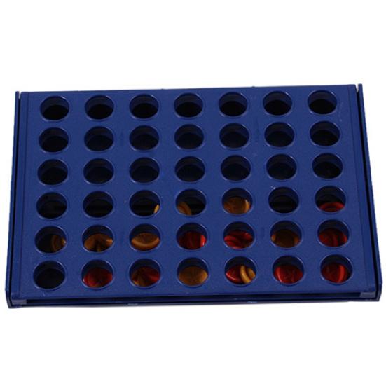 Kids Funny Intelligent Connect Educational Toys Four In A Row Game Chess Set