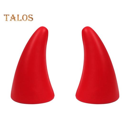 

1 пара наклеек на автомобильный гудок дьявола 3D автомобильное украшение на крышу передний задний бампер защита от столкновений водонепроницаемый солнцезащитный универсальный автомобиль красный