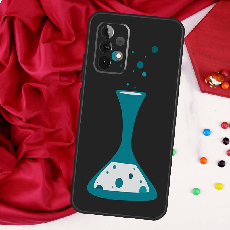 Biology and Chemistry For Samsung Galaxy A55 A53 A33 A13 A35 A15 A36 A56 A26 A16 A22 A32 A52 A54 A34 A06 A05 Case