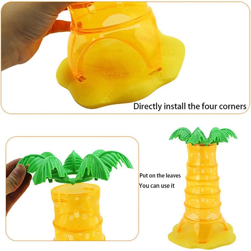 Desktop Game Somersault Monkey Climbing Tree Toy Falling Interactive Puzzle Toy Multiplayer Battle