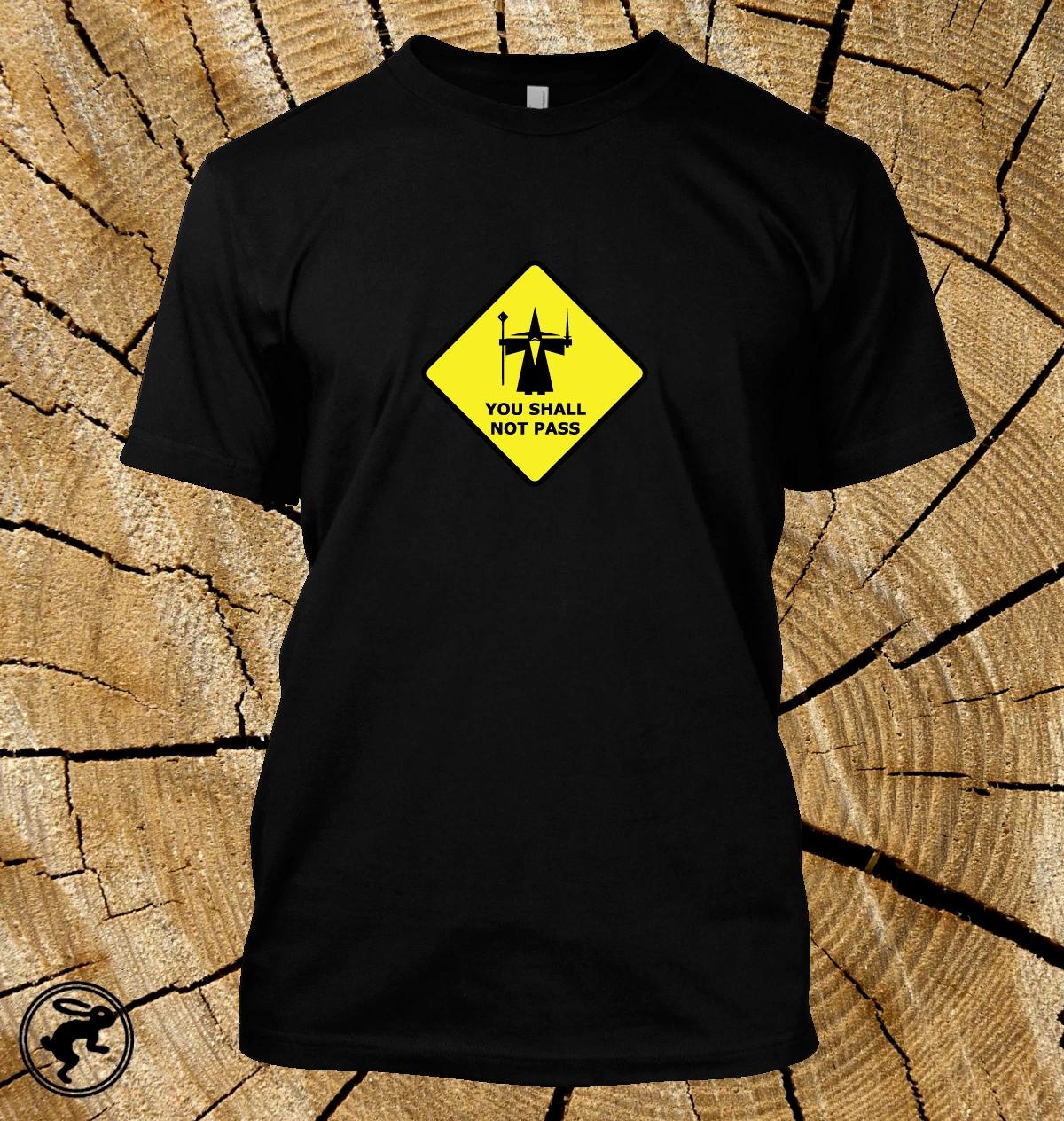 You Shall Not Pass Funny Gandalf T Shirt Lord of the Rings Movie Tee XXXXL