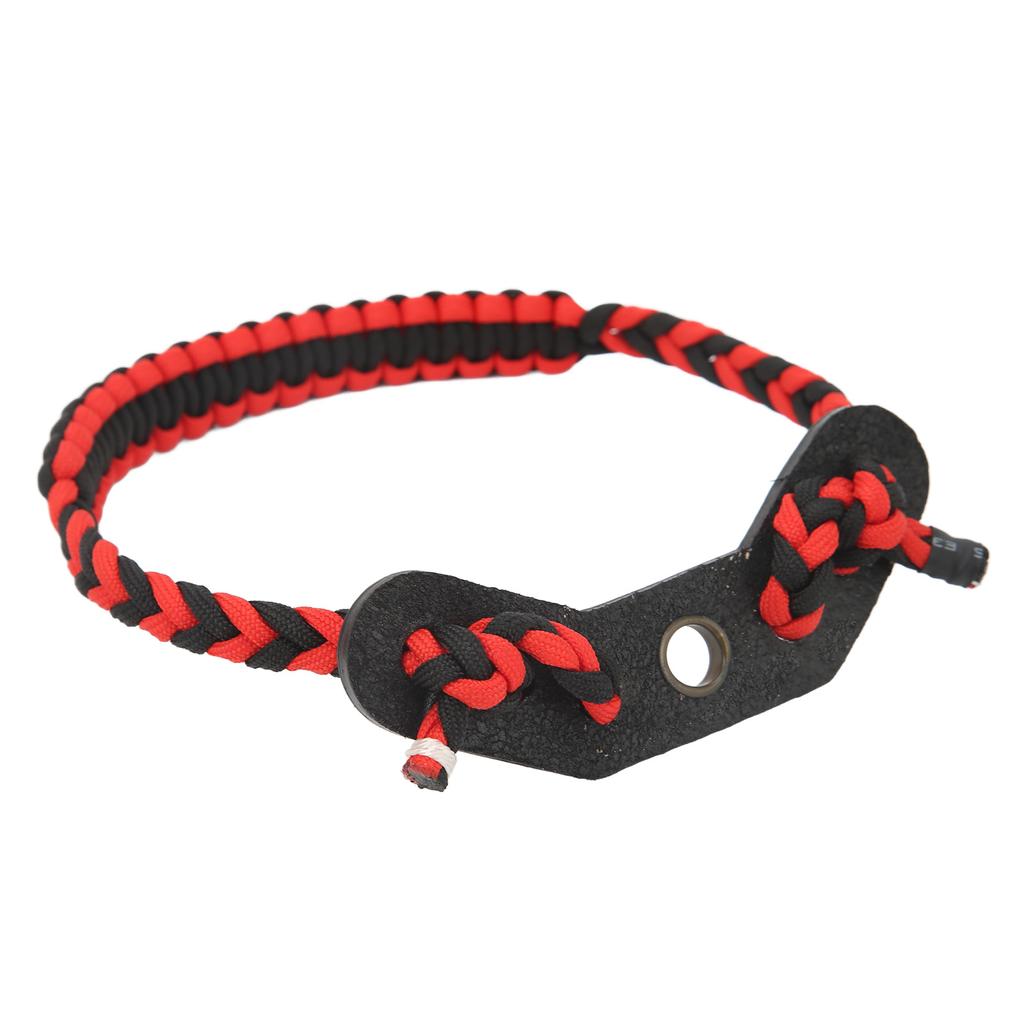 Thickened Nylon Rope Bow Archery Wrist Sling Adjustable Compound Bow Rope Wrist for Hunting Shooting