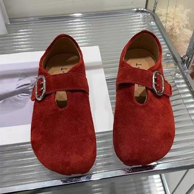 Sapatos Baixos da Moda Femininos Sapatos Mocassins Casuais de Camurça Moda Vestido Confortável Esporte Outono 2025 Nova Marca Caminhada Designer Zapatillas De Mujer