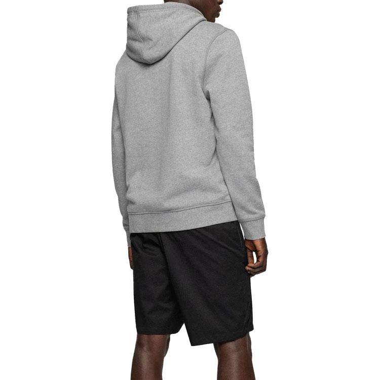 Hugo Boss Sweatshirts Men's Gray Hooded Moderate Straight Fit 50468445-051