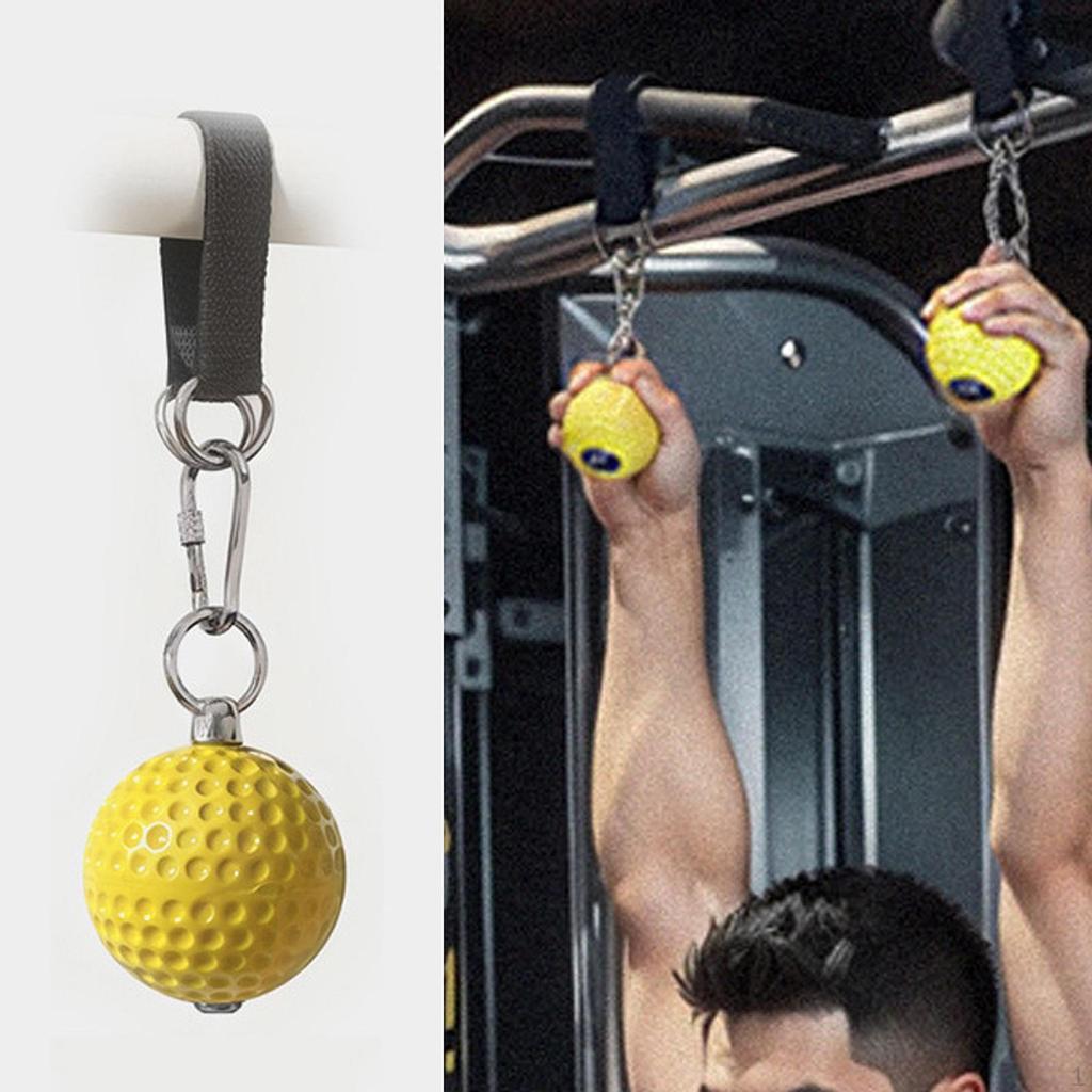 Griffball Fingertrainer Tragbar Solide Haltestange Fitnessgerät für Arm Bizeps Heim-Fitnessstudio Haushalt