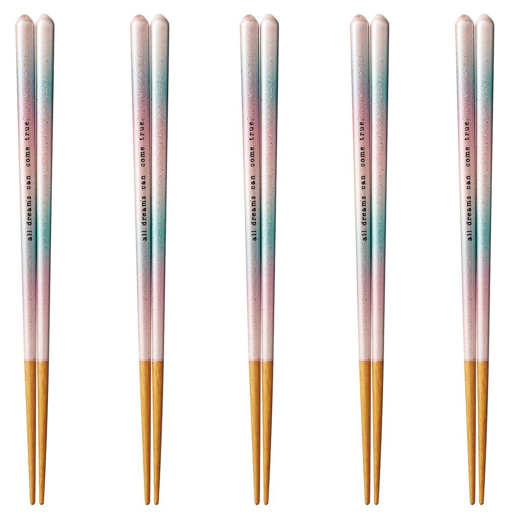 Happy Set of Dishwasher Made in PID7687 J-kitchens Chopsticks, 5, Material Wood, Safe, Japan,