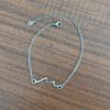 18K Gold Non-Fading Stainless Steel Wave Bracelet - Simple Symbol Birthday Gift