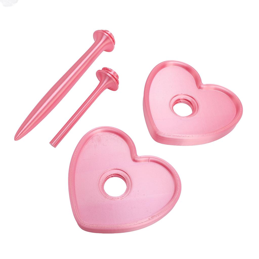 Supporto Porta Gomitoli per Lavorare a Maglia e all'Uncinetto Porta Gomitoli a Forma di Cuore Filatore Previene l'Aggrovigliamento Rosa
