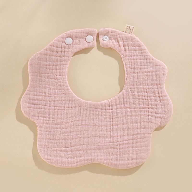 Soft Six-Layer Pure Cotton Baby Bib - Gauze Newborn Saliva Towel