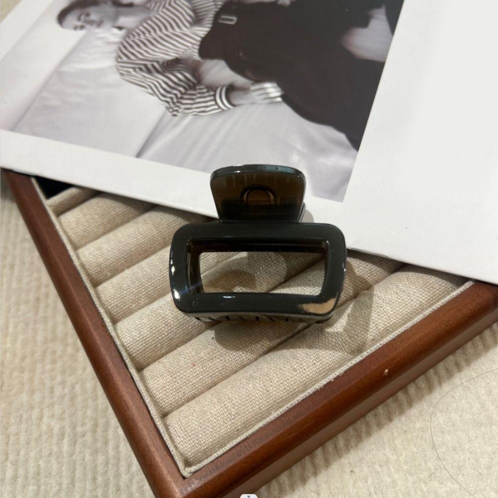 Plastic Small Hairpin Crab Korean Hair Claw Fashion Headwear  Women Girls