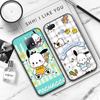 JZ26 Cartoon Pochacco Black Sofe Case for Samsung Note 20 Lite S24 Ultra S23 A03 A05 A06 A11 A71 A15 A16 A13 A24 A25 A33 A52 A53 A50 M55 M35 Plus