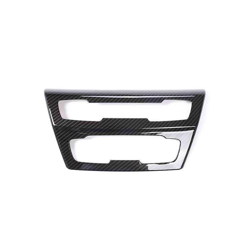 4 Style Car Center Console CD Panel Decoration Cover Frame Trim Sticker for BMW X1 F48 X2 F47 2016-2026 Automobile Accessories