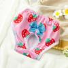 Pet Menstrual Pants Comfortable Absorbent Dog Diapers Prevent Mess Cartoon Patterned Breathable Shorts Underwear Princess Pet Panties Dog Clothes