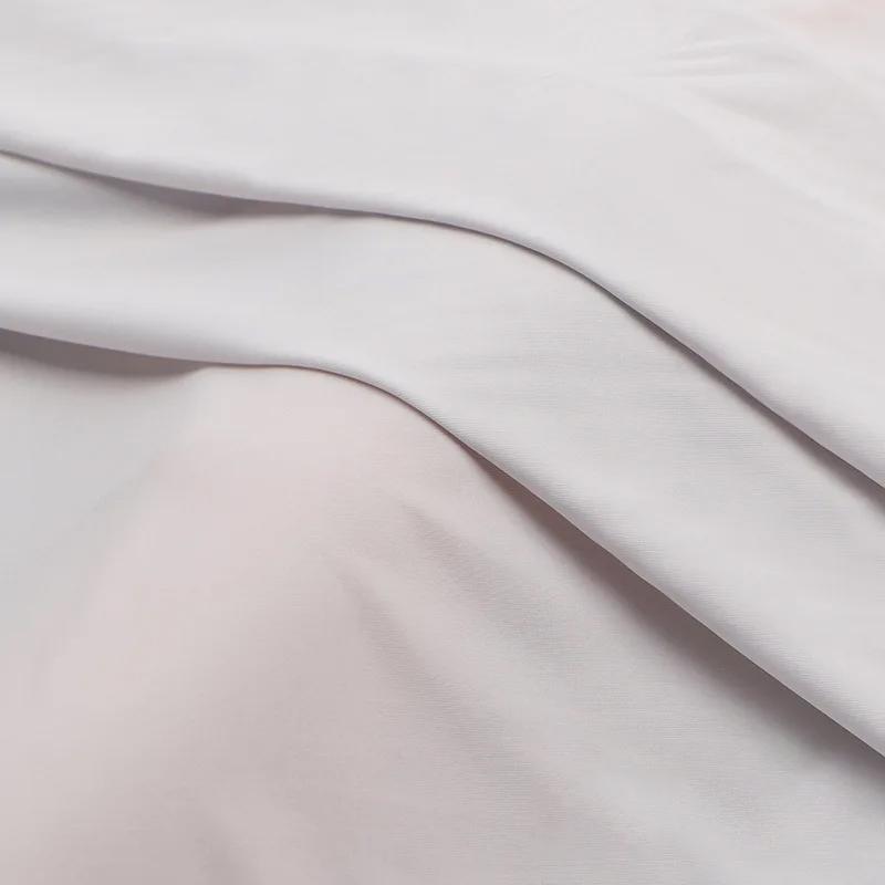 1m/2m/3m Thin Four Sided Elastic Ice Silk Fabric for Sewing Dress Lining, Pajamas, Underwear, Handmade DIY Clothing Fabrics
