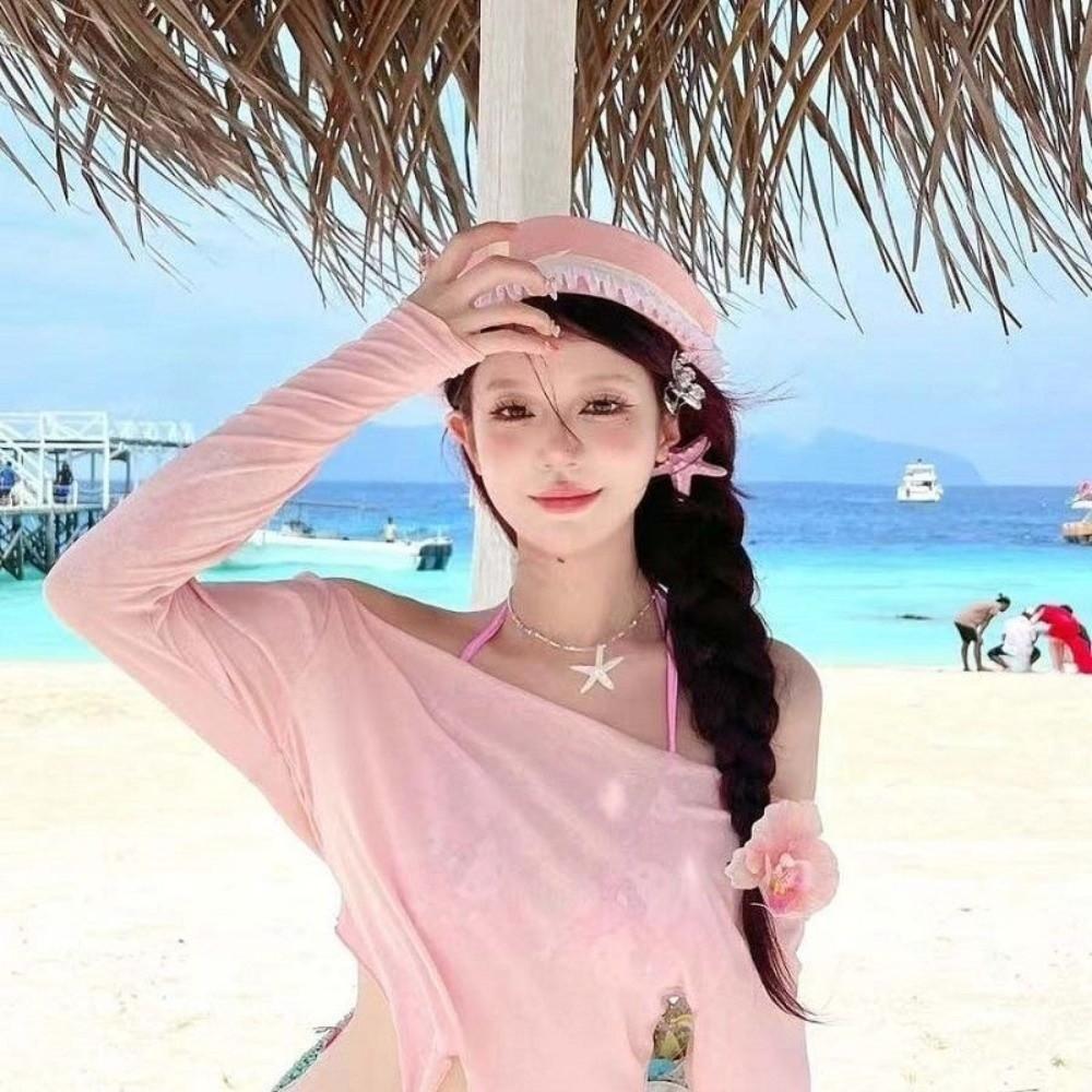 Ruffle Sailor Hat Dome Navy Cap Retro JK Bow Beret  Travel