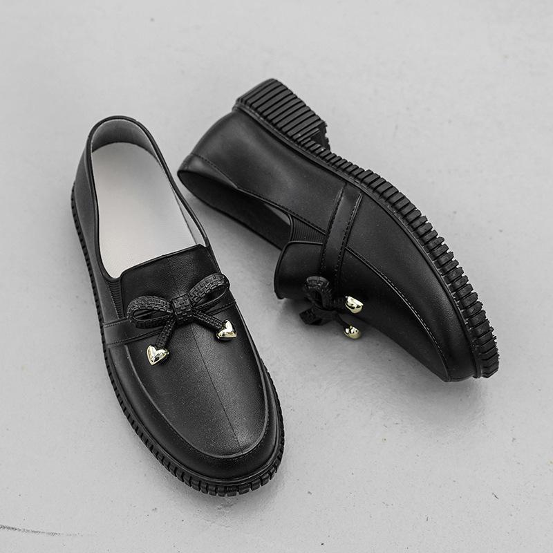 Rain Shoes Women's Fashion Water Shoes Low-top Work Shoes Adult Non-slip Water Rain Boots Short Rubber Shoes Light Mouth Overshoes