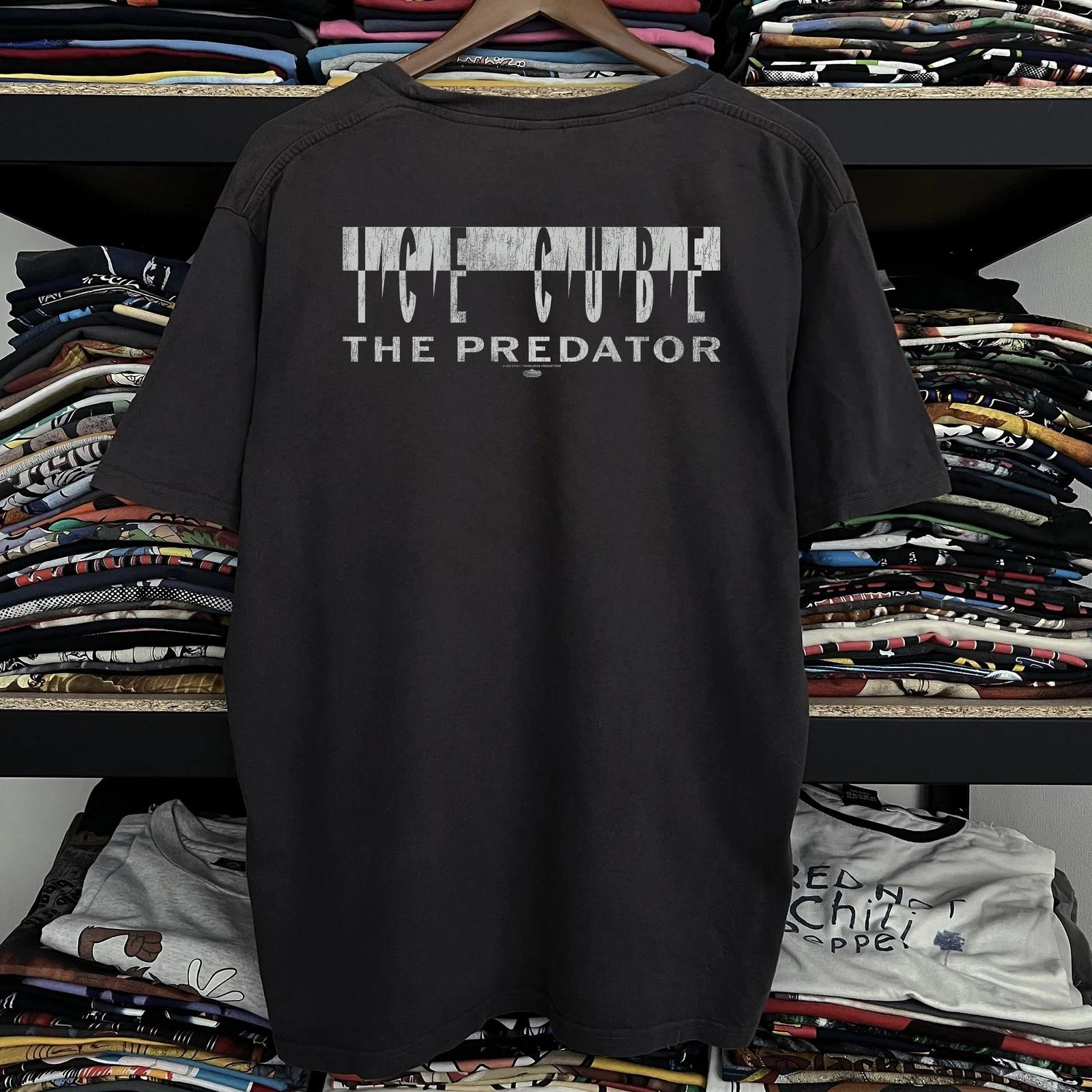 1992 Ice Cube The Predator Promo T-Shirt Black XXL 4XL