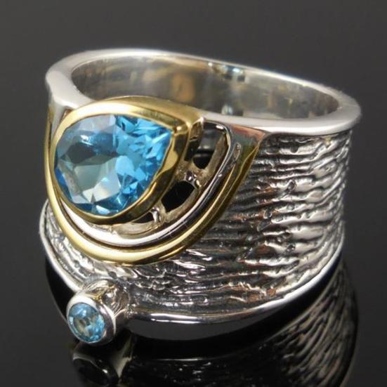 

Кольцо на палец, аксессуар в форме капли воды, долговечный