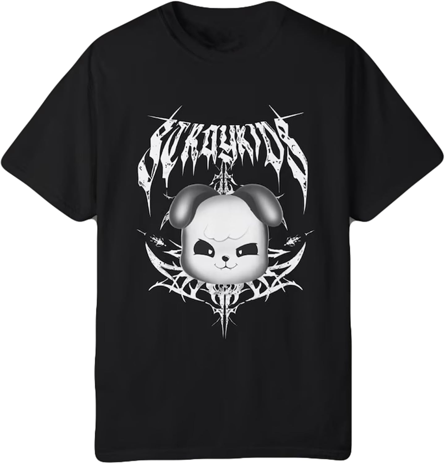 

DHSPKN Skz Dominate ATE Tour Мерч Футболка Феликс Джисон Хёнджин Минхо Банчан Чанбин Skzoo Концертная футболка Унисекс Топы Small