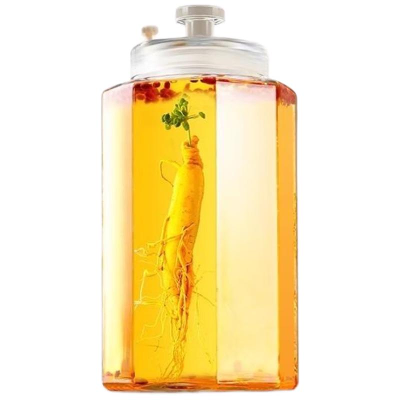 HANDUNYOU Sealed Glass Fermentation Jar