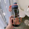 High-capacity Water Cup High-temperature Resistant Food-grade Plastic Sports Fitness Kettle for Men and Women Outdoor Portable 1000ml In Summer.