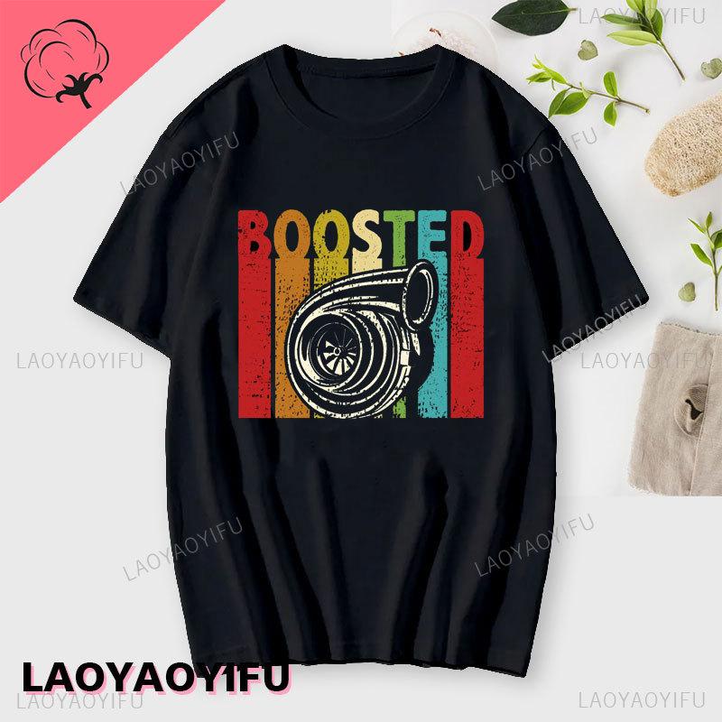 2024 New Turbo Spins Printing T Shirt for Unisex Summer Cotton Crewneck Tops Shirt Fashion Personality Tshirts Unisex Sweashirt Tee Unisex