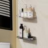 No-Drill Sink Drain Rack Removable Dishcloth Drainage Rack Wall-Mounted Storage Holder  For Home
