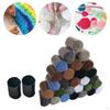 30 Pieces Acrylic Yarn Latch Hook Supplies Thread Cutter Carpet Cushion Cover Multicolored