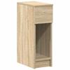 VidaXL Table de chevet avec tiroir chêne sonoma 20x36x60 cm, table d'appoint, armoire de lit, table d'appoint pour la 858699
