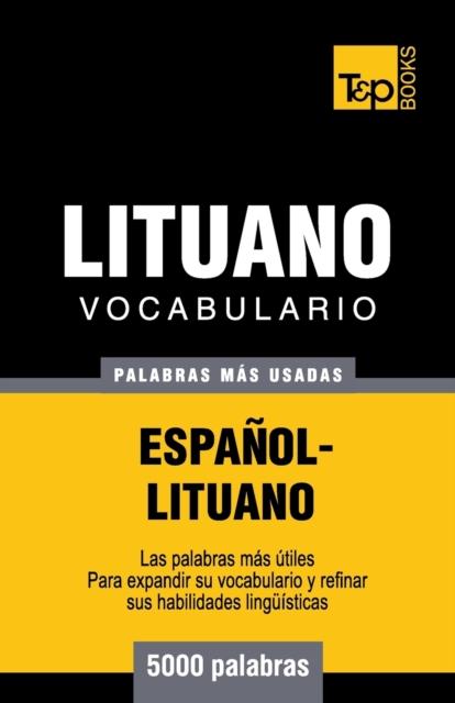 Kniha Vocabulario Espanol-lituano - 5000 Palabras Mas Usadas : 207