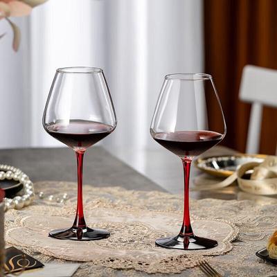 CRISTALGLASS Burgunder Kristall Weinglas Set