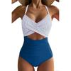 One Piece Women Set Swimsuit Print  Backless Puch Up Solid Sexy Women's Swimwear Bandage Ruched Female Bathing Suit Beachwear