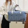 Large Capacity Duffle Travel Handbag Dry Wet Separation with Shoe Compartment Gym Sports Bag Durable Waterproof