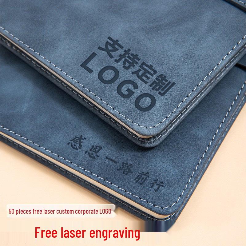 A5 Custom Logo Business Notebook Set - Premium Gift for Office Meetings