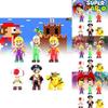 Super Mario 7th Edition Mario Office Figurine Pvc Cartoon Anime Collectible Model