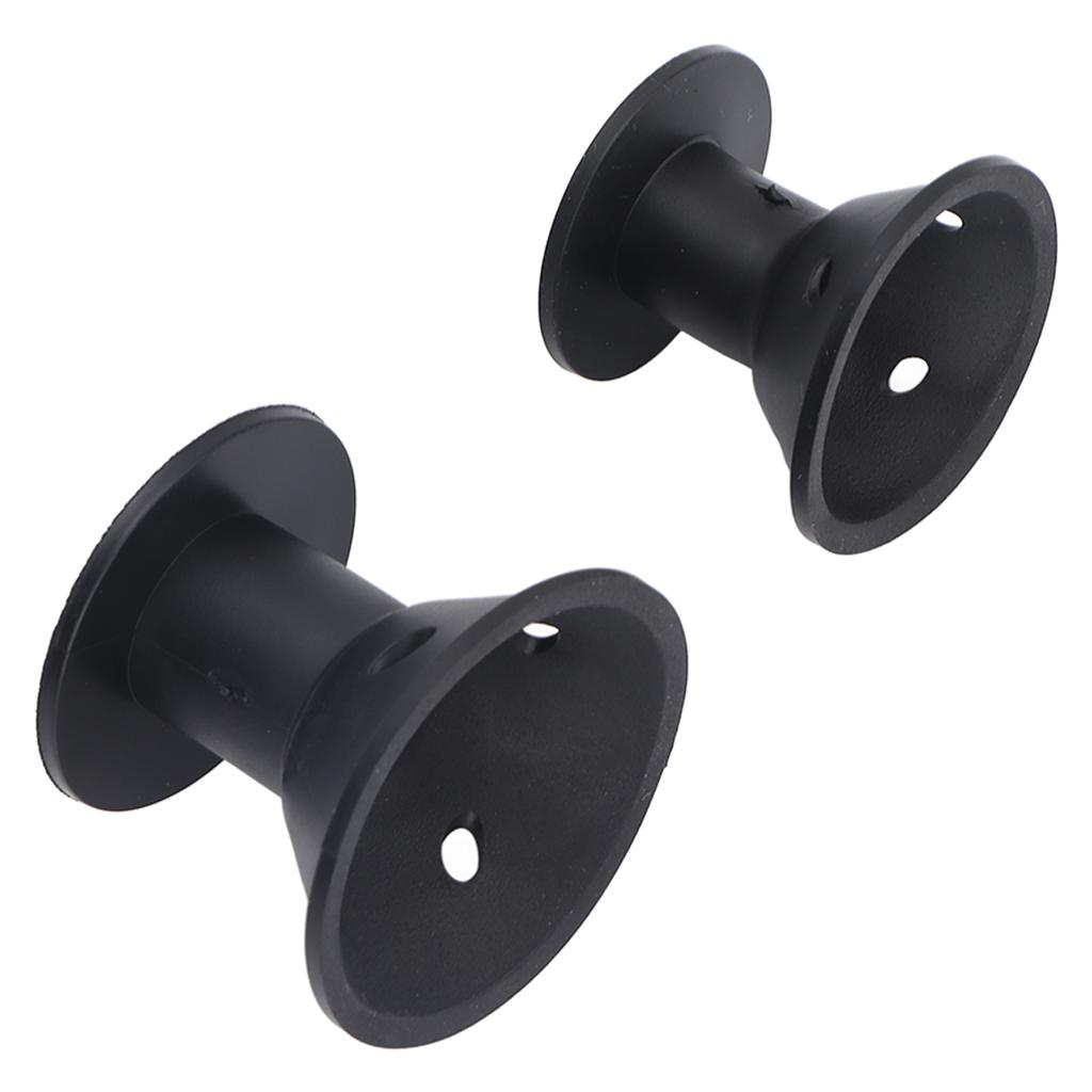 20pcs Mushroom Shaped Hair Curler Household Silicone Women Girls Hair Roller Styling Tool Black