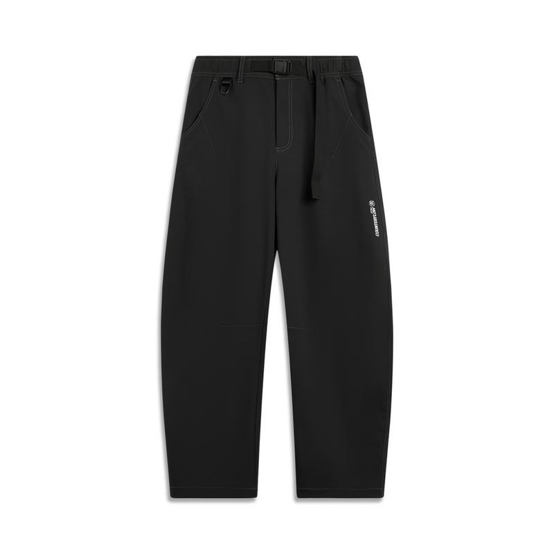 

Li Ning Outdoor CF Спортивные Удобные Теплые Водонепроницаемые Повседневные Брюки Женские брюки Черный AYKV606-1 S