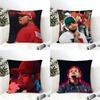 CChris BBrown Breezy Bowl XX Tour Cushion Cover Eco Linen Pillow Case DoubleSided Print Breathable Durable Zipper Home Decor