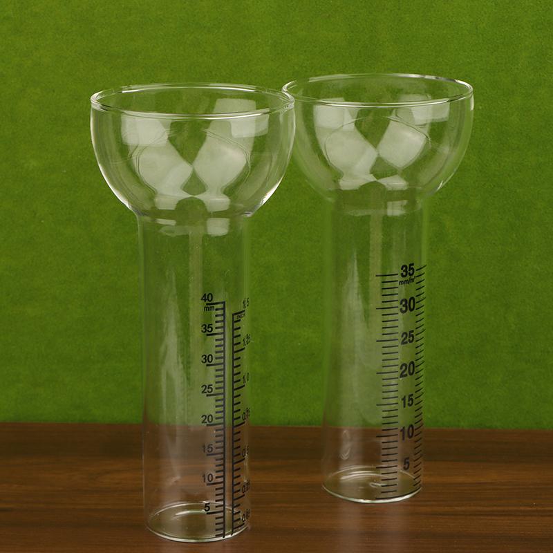Replacement Glass For Rain Gauge Precipitation Gauge Glass Rainwater Gauge 35mm Outdoor Rain Measuring Tube Garden Test Tools