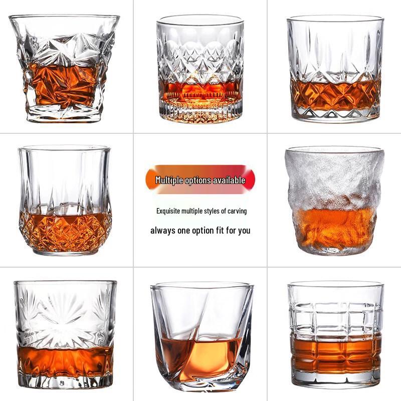 ZISIZ Crystal Whiskey Glass