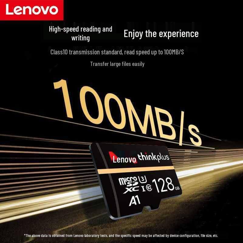 Lenovo Thinkplus 64GB C10 High-Speed Memory Card for Car Recorders, Phones, and Cameras