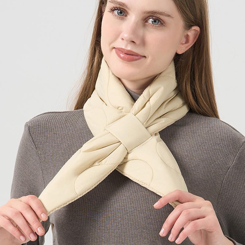 1PC Thickened Skiing Creativity Warm Windproof Comfortable Warmth Accessory Outdoor Solid Neck Warmer Fashionable Scarf Winter