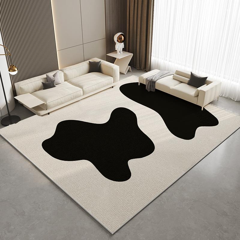 Soft Water-Resistant Living Room Carpet for Bedroom, Office & Sofa, Easy-Care Non-Slip Mat