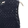 MACPHEE No Sleeve Knit S Navy Women Used