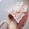 Spring and Summer Girls' Sandals, Bow Princess Shoes, Cute Student Dance Shoes