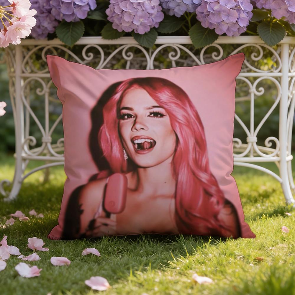 Singer H-Halsey Cushion Cover Home & Car Dual-Scene Pillow Cover: Reversible for Premium Comfort